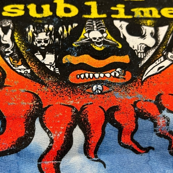 Sublime Music Rock n Roll Alternative Music Crewneck Tie - Dye Sweatshirt - Picture 4 of 7